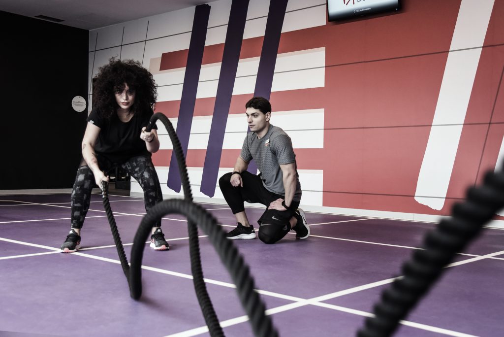 Allenamento funzionale in palestra